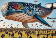 17m sperm whale kite with petunia