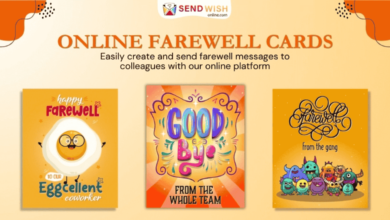 Online Farewell Card