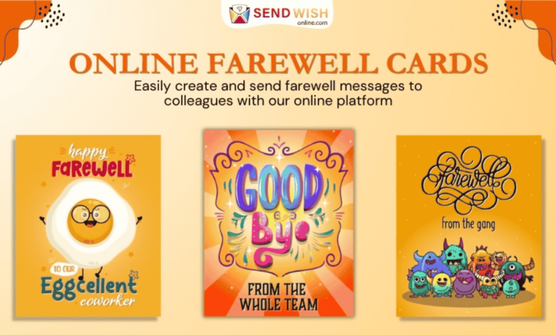 Online Farewell Card