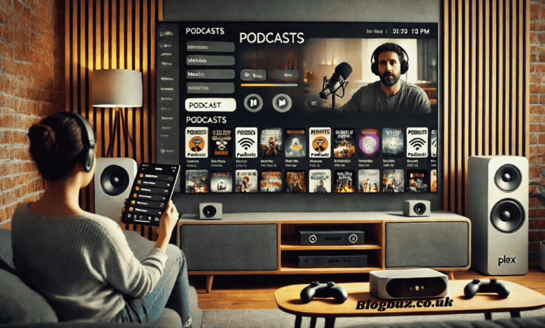 serving podcasts with plex