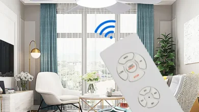 Remote Control Fan with Light