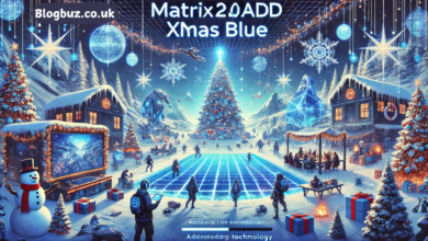 matrix2.0add xmas blue