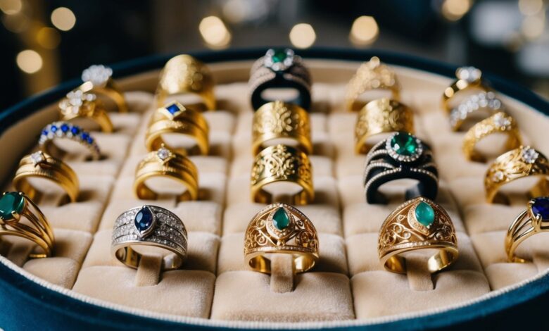 Rings with Gold