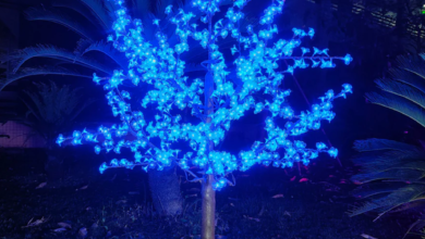 Best Blue LED Trees for Any Space