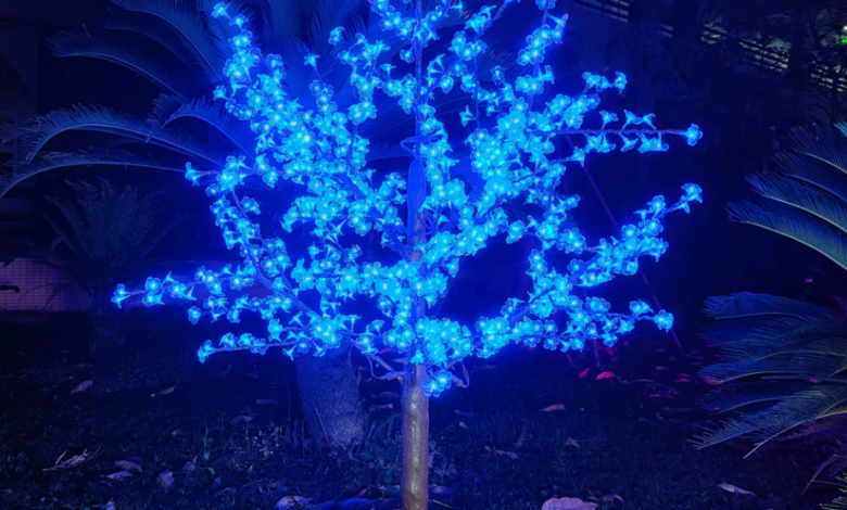 Best Blue LED Trees for Any Space