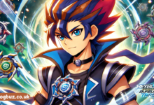 how come hoji looks different in beyblade burst turbo