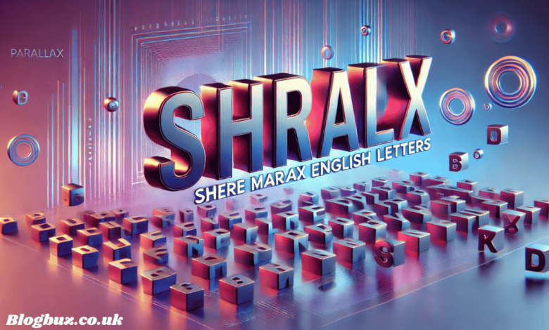 shere maria paralax english letters