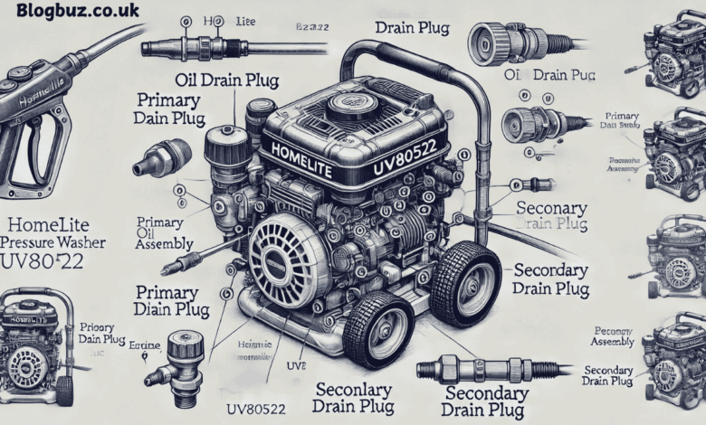 homelite uv80522 drain plug location diagram