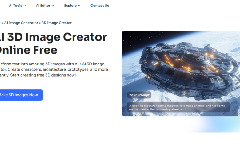Create Jaw-Dropping 3D Images Online
