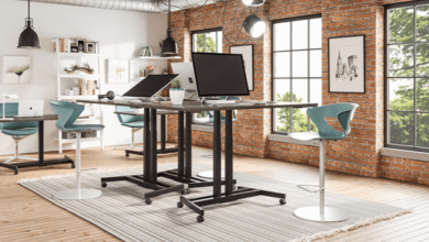 Ergonomic Chairs and Tables