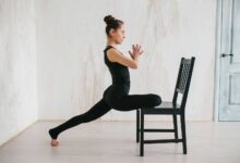 Folding Yoga Chair