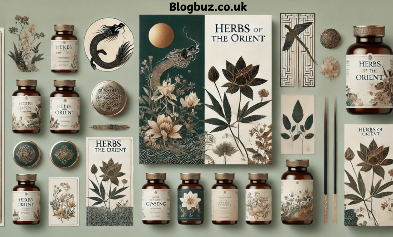 herbs of the orient brand design