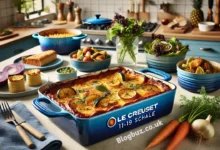 le creuset 11-19 blau schale