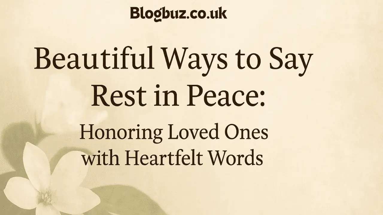 eautiful and meaningful alternatives to "Rest in Peace" to honor your ...