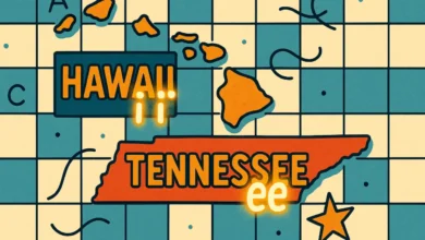 hawaii and tennessee are the only two states nyt
