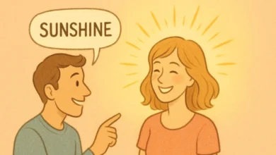 is calling someone sunshine flirting
