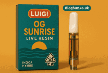 luigi og sunrise live resin cart review