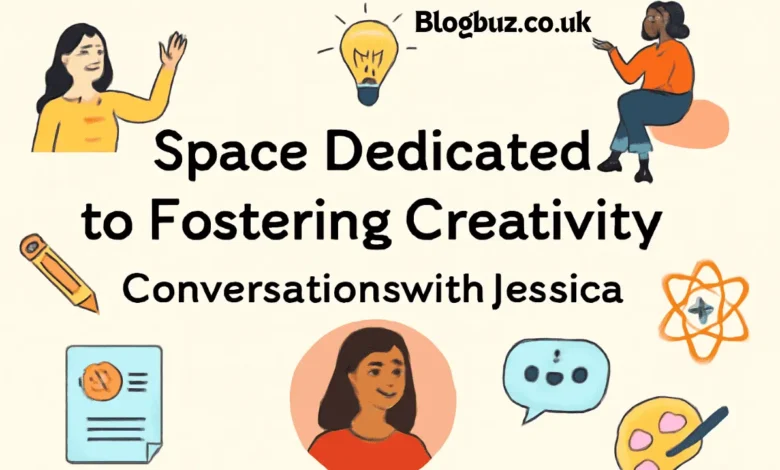 space dedicated to fostering creativity conversationswithjessica