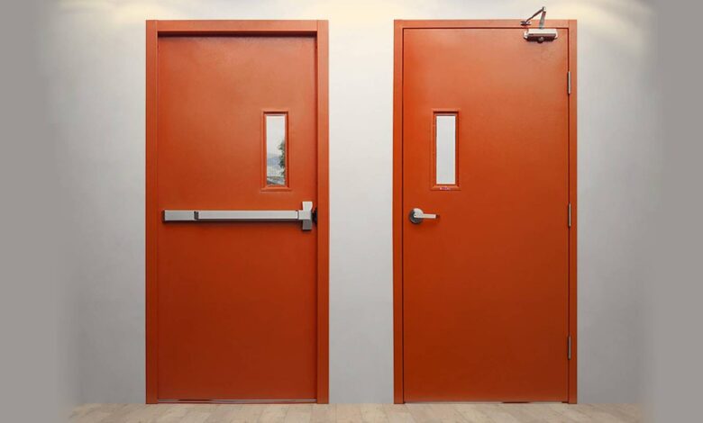Metal Fire Door