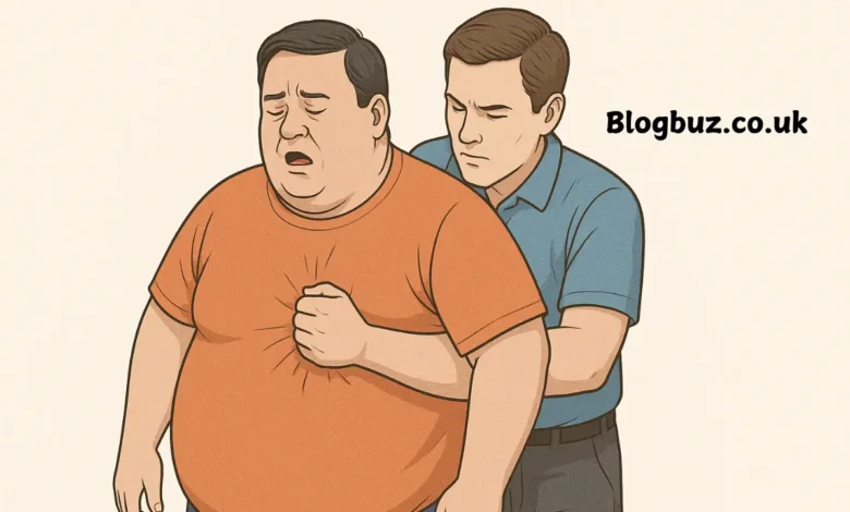 if a choking victim is too large