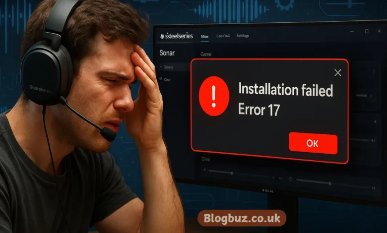 steel series sonar error 17