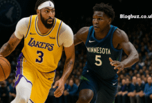 timberwolves vs lakers match player stats