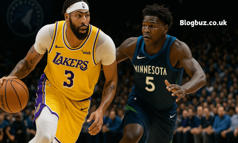 timberwolves vs lakers match player stats
