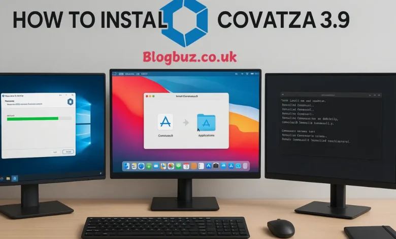 to install covatza3.9