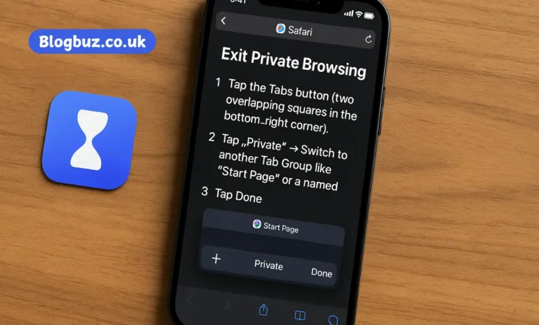 turn off privacy mode on iphone