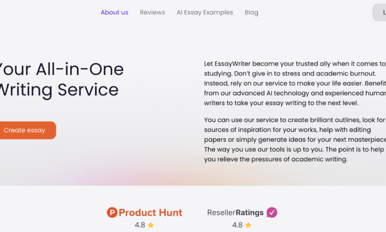 EssayWriter Review Hybrid Academic Writing Platform for Students in the U.S.