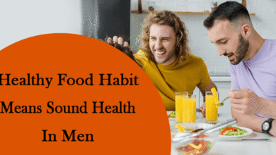 Healthy food habit means sound health in men