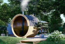 Panoramic Outdoor Sauna