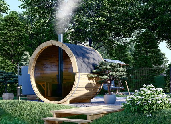 Panoramic Outdoor Sauna