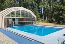 Swimming Pool Retractable Roof