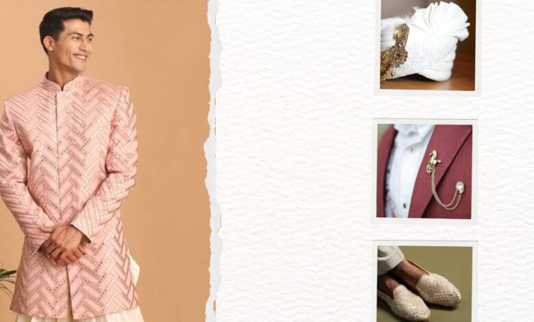 Dress Like a Maharaja With These Royal Sherwani Accessories