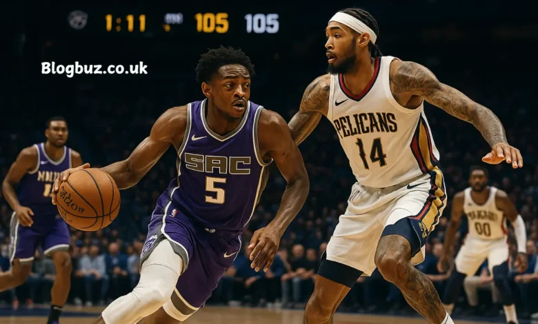 sacramento kings vs new orleans pelicans match player stats