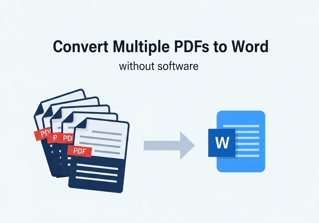 PDFs to Word