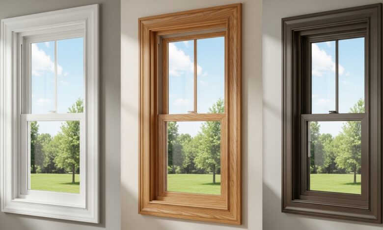 Comparing Vinyl, Wood, and Aluminum Window Frames