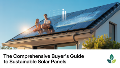 The Comprehensive Buyer’s Guide to Sustainable Solar Panels
