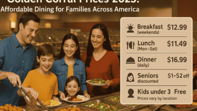 golden corral prices