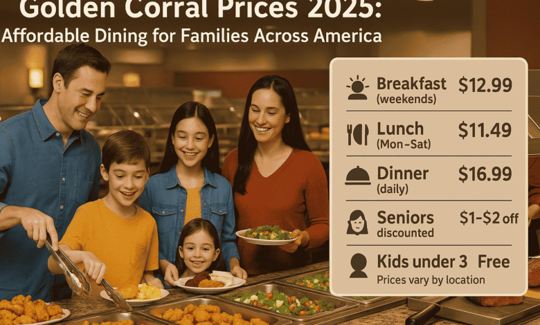 golden corral prices