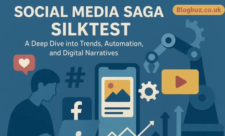 social media saga silktest