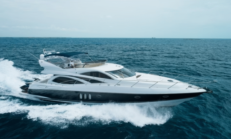 Luxury Yacht in Miami Beach