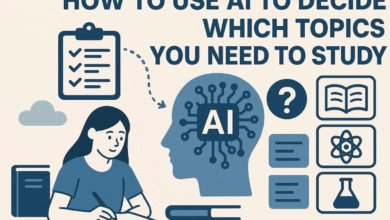 How to Use AI to Decide Which Topics You Need to Study?