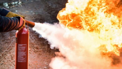 fire extinguisher