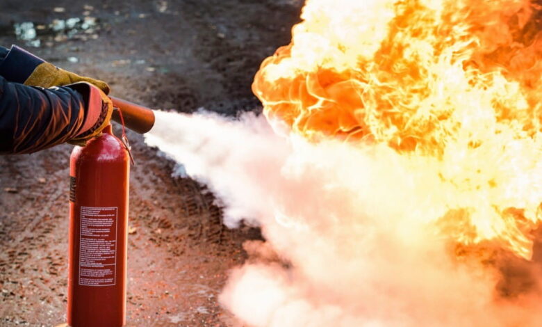 fire extinguisher