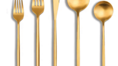 Gold Flatware
