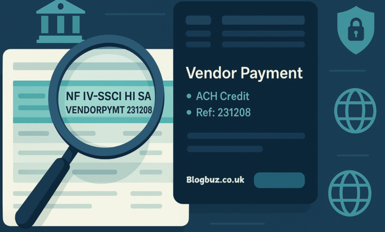 nf iv-ssci hi sa vendorpymt 23120