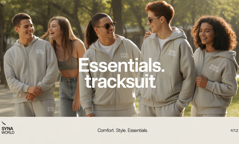 Why the Syna World and Essentials Tracksuit Is the Only Outfit You’ll Ever Need