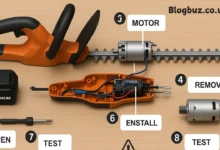 replacement motor for black decker 40 v hedge trimmer 90576